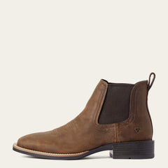 Men Booker Chelsea Wide Square Toe Western Boot | Ariat Discount