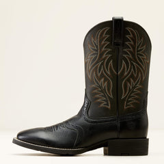 Men Sport Western Wide Square Toe Cowboy Boot | Ariat on sale