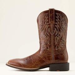 Men Sport Western Wide Square Toe Cowboy Boot | Ariat on sale