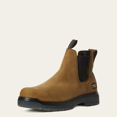 Men Turbo Chelsea Waterproof Carbon Toe Work Boot | Ariat Discount