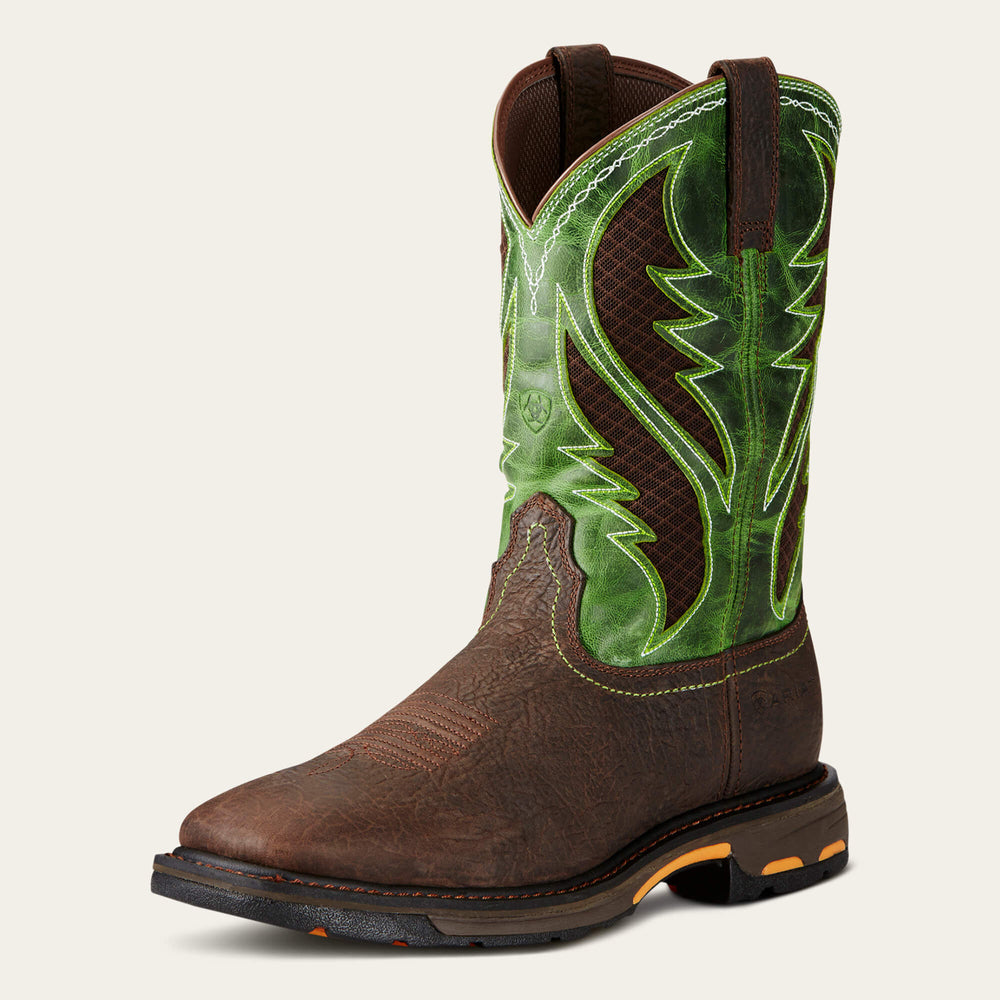 Men WorkHog Wide Square Toe VentTEK Composite Toe Work Boot | Ariat