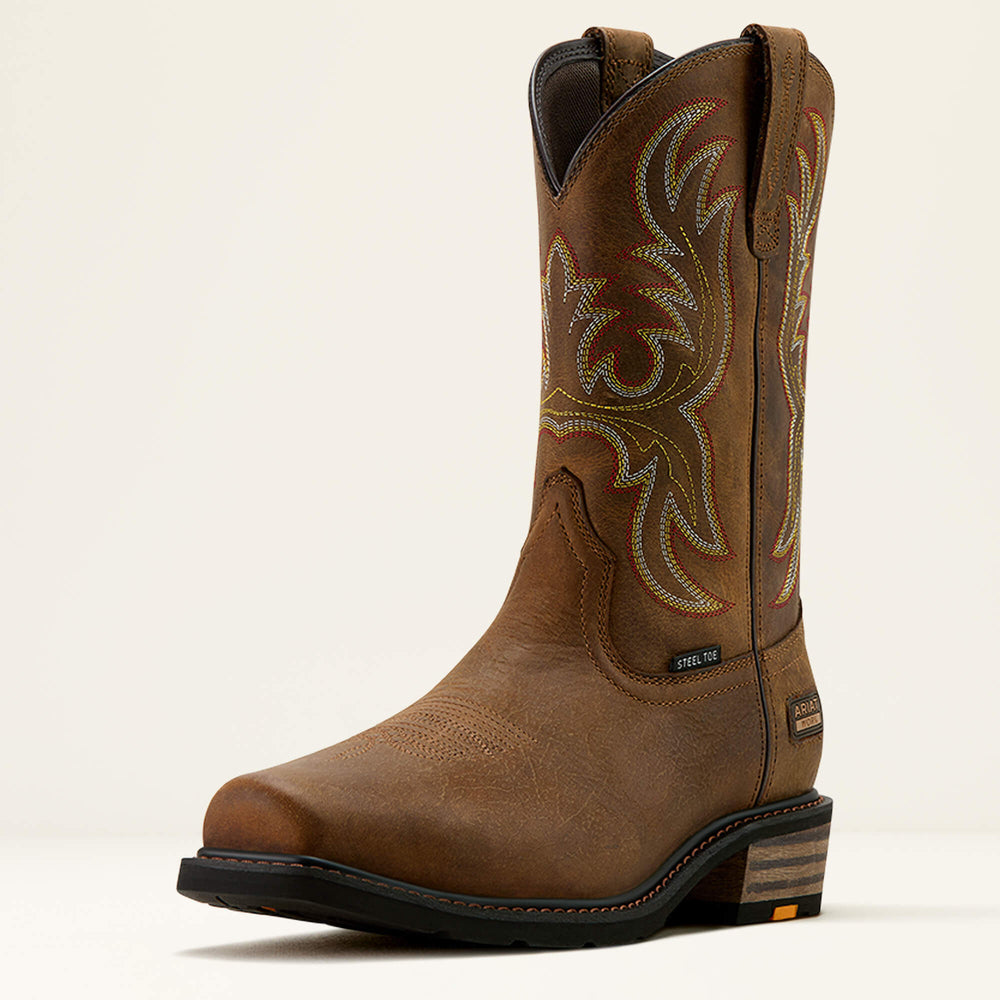 Men Ironside Square Toe Steel Toe Work Boot | Ariat Outlet