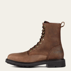 Men Cascade 8" Wide Square Toe Steel Toe Work Boot | Ariat
