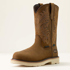 Men Activator Argo Waterproof Round Toe Composite Toe Work Boot | Ariat