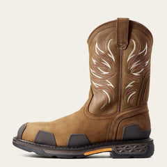 Men OverDrive Wide Square Toe Composite Toe Work Boot | Ariat Discount