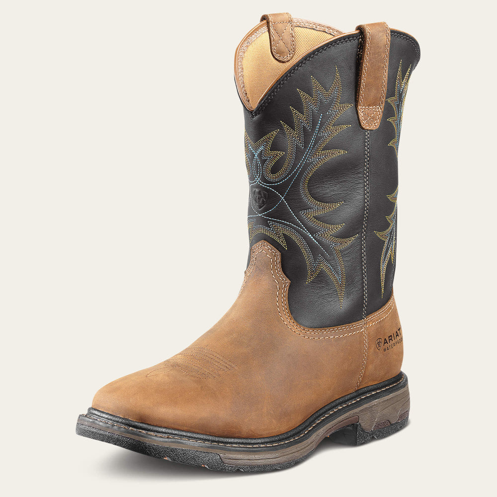 Men WorkHog Wide Square Toe Waterproof Steel Toe Work Boot | Ariat near me