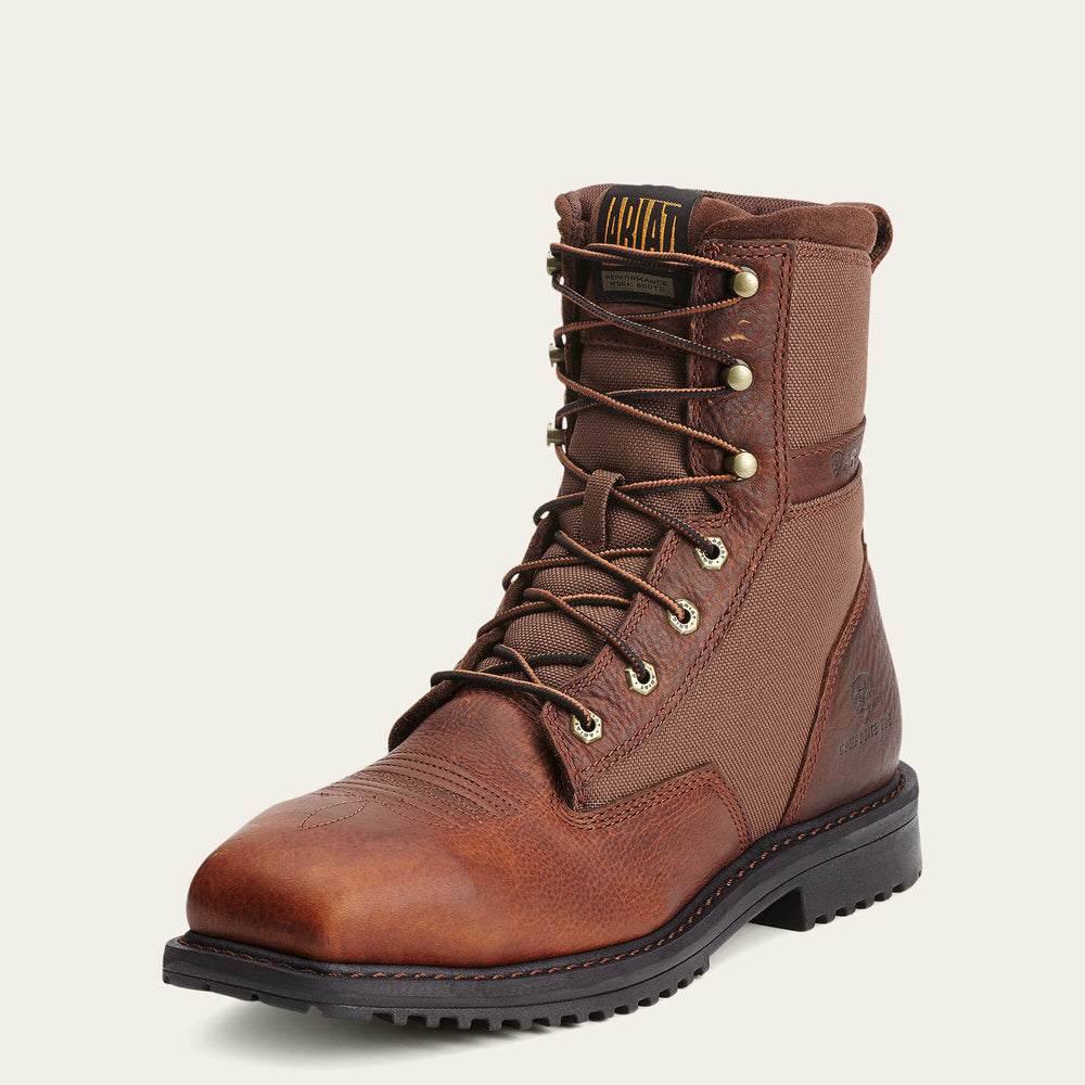 Men RigTek 8" Wide Square Toe Composite Toe Work Boot | Ariat on sale