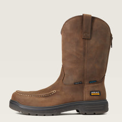 Men Turbo Moc Toe Waterproof Carbon Toe Work Boot | Ariat us