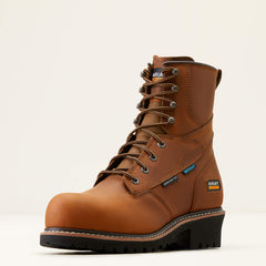 Men Logger Shock Shield Waterproof Composite Toe Work Boot | Ariat
