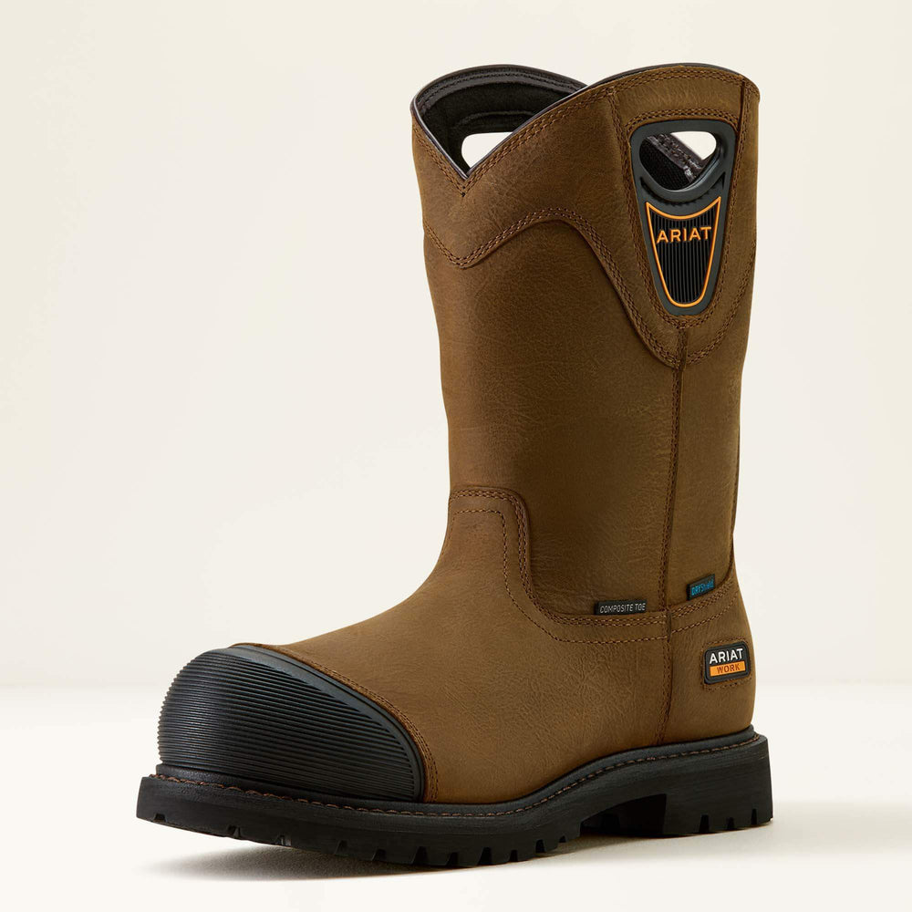 Men Longview Shock Shield Waterproof Composite Toe Work Boot | Ariat Discount
