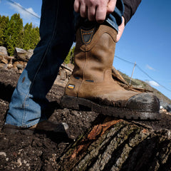 Men Longview Shock Shield Waterproof Composite Toe Work Boot | Ariat Discount