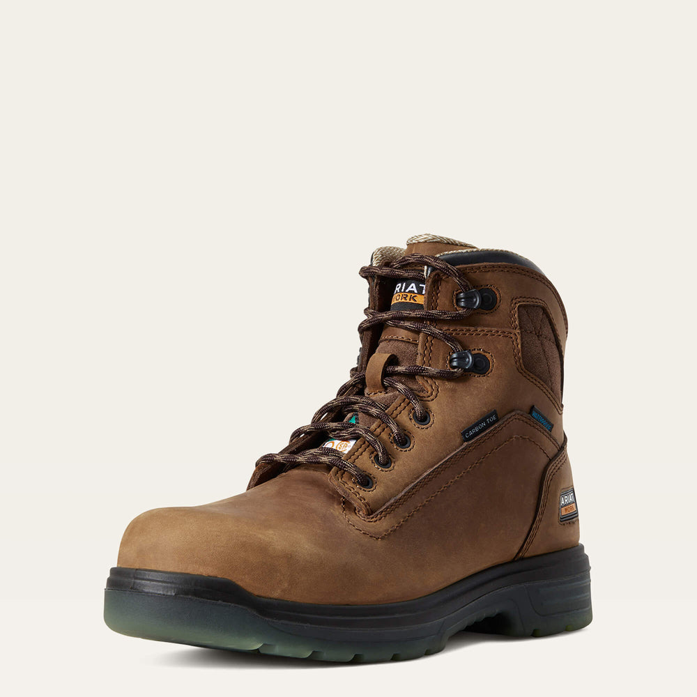 Men Turbo 6" H2O CSA Carbon Toe Work Boot | Ariat Outlet