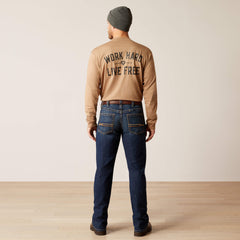 Men Rebar M4 Relaxed Rail Boot Cut Jean | Ariat us