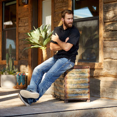 Men|Trends M4 Low Rise Stretch Shoreway Stackable Straight Leg Jean | Ariat Online