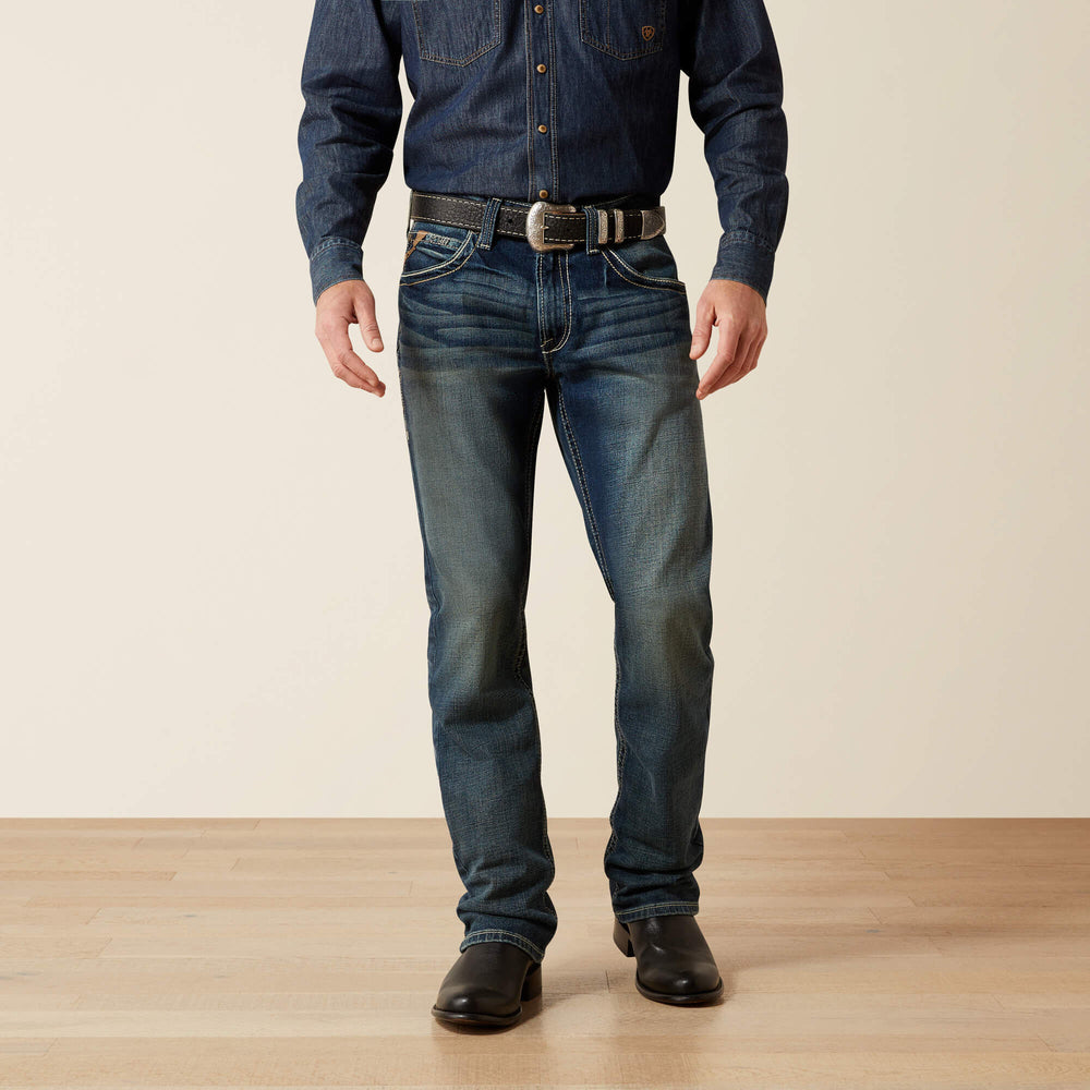 Men|Trends M5 Slim Stretch Adkins Stackable Straight Leg Jean | Ariat for sale