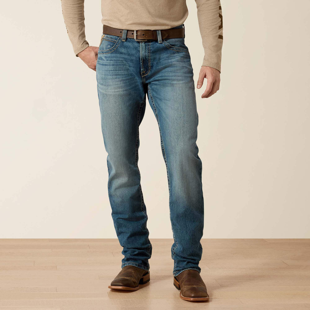 Men|Trends M4 Low Rise Stretch Stockton Stackable Straight Leg | Ariat on sale