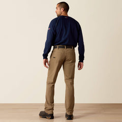 Men Rebar M4 Low Rise DuraStretch Made Tough Stackable Straight Leg Pant | Ariat