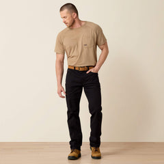 Men Rebar M4 Low Rise DuraStretch Made Tough Stackable Straight Leg Pant | Ariat Discount