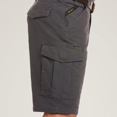 Men Rebar DuraStretch Made Tough Cargo 11" Short | Ariat near me