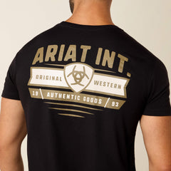 Men Ariat Banner Badge T-Shirt | Ariat us