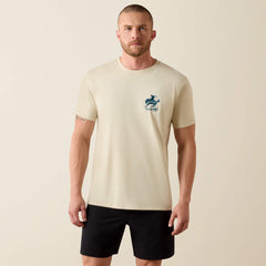 Men Ariat Split Freedom Painted Classic Fit T-Shirt | Ariat