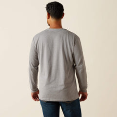 Men Rebar Cotton Strong Standard Logo Pocket T-Shirt | Ariat us