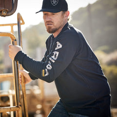 Men Rebar Cotton Strong Graphic T-Shirt | Ariat on sale