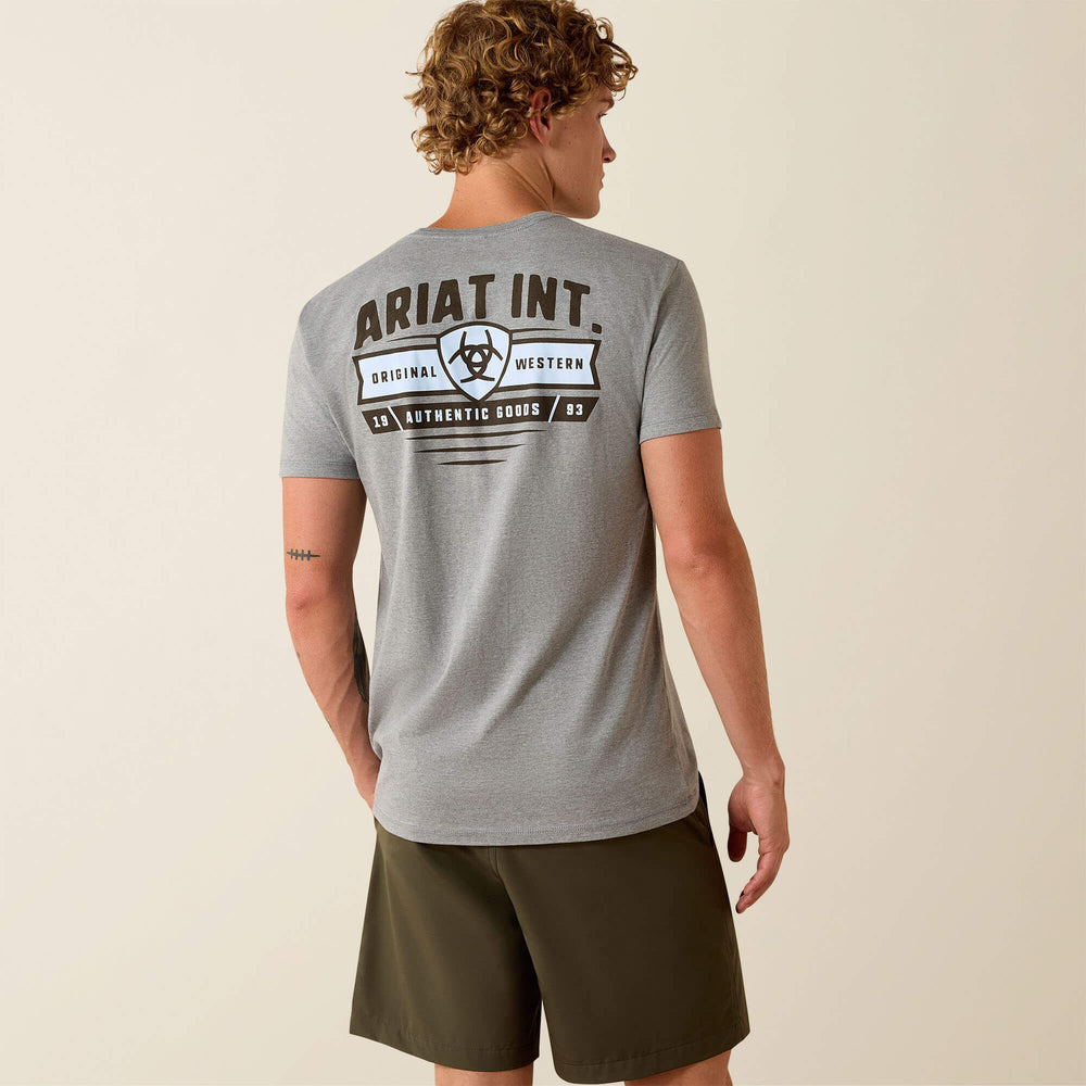 Men Ariat Banner Badge T-Shirt | Ariat Outlet