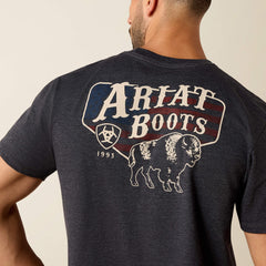 Men Ariat American Bison Classic Fit T-Shirt | Ariat us