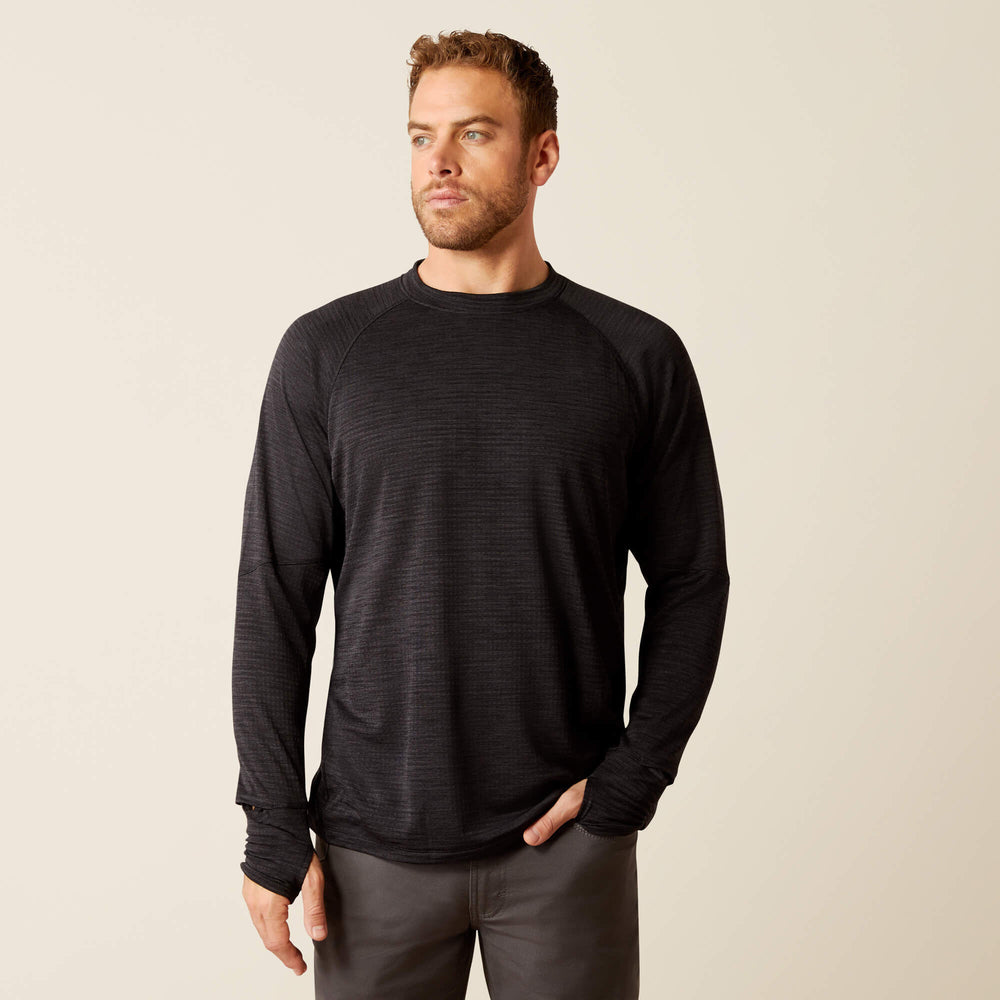 Men Rebar Gridwork Crewneck T-Shirt | Ariat Outlet