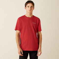 Men Ariat Patriot Buffalo Coin T-Shirt | Ariat Outlet