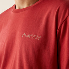 Men Ariat Patriot Buffalo Coin T-Shirt | Ariat Outlet