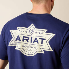 Men Ariat Mesa Motif Lockup T-Shirt | Ariat Discount