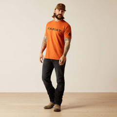 Men Ariat Shield Flag T-Shirt | Ariat on sale