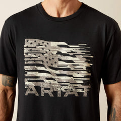 Men Ariat Freedom Flag T-Shirt | Ariat Discount