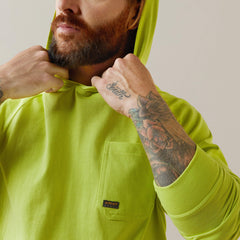 Men Rebar Cotton Strong Hooded T-Shirt | Ariat Online