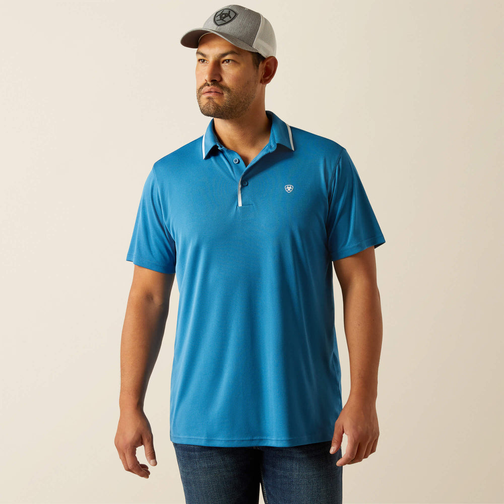 Men Welded TEK Fitted Short Sleeve Polo | Ariat Outlet