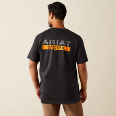 Men Rebar Cotton Strong Logo T-Shirt | Ariat
