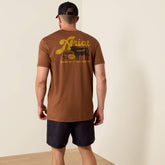 Men Ariat BBQ Smoke Classic Fit T-Shirt | Ariat