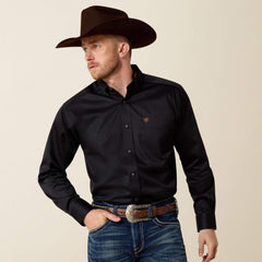Men Solid Twill Classic Fit Shirt | Ariat Online