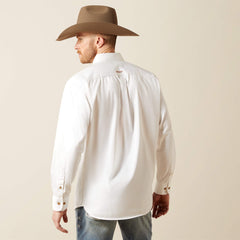Men Solid Twill Classic Fit Shirt | Ariat Outlet