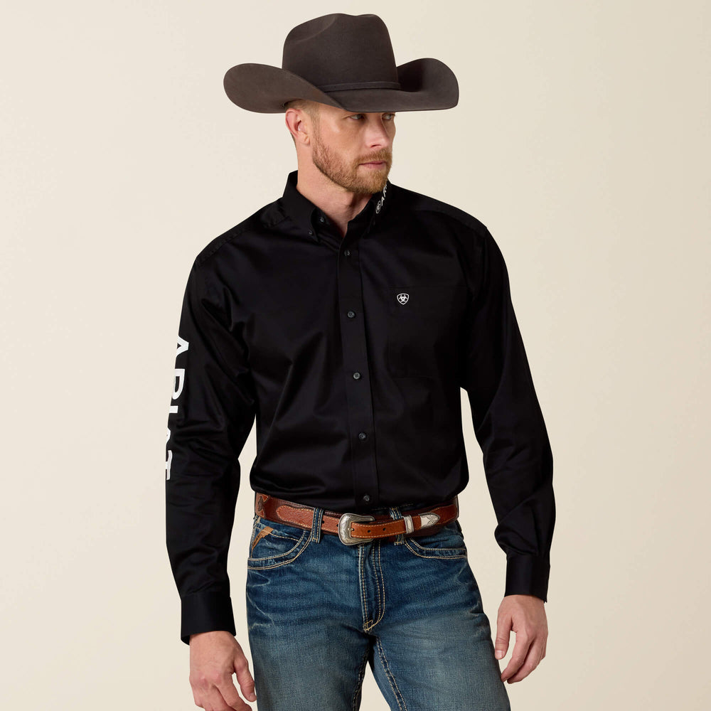 Men Team Logo Twill Classic Fit Shirt | Ariat on sale