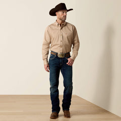 Men Solid Twill Classic Fit Shirt | Ariat
