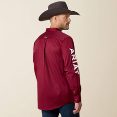 Men Team Logo Twill Classic Fit Shirt | Ariat Discount