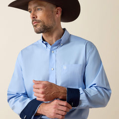 Men Wrinkle Free Solid Classic Fit Shirt | Ariat for sale