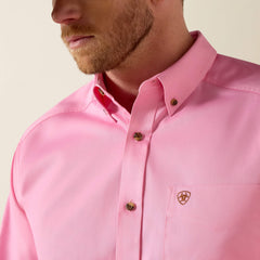 Men Solid Twill Classic Fit Shirt | Ariat Online