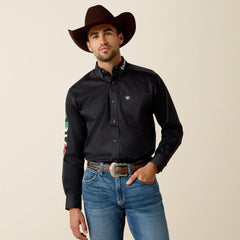 Men Team Logo Twill Classic Fit Shirt | Ariat Outlet
