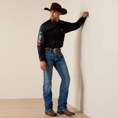 Men Team Logo Twill Classic Fit Shirt | Ariat Outlet