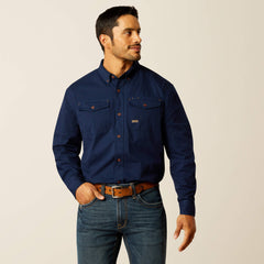 Men Rebar Washed Twill Work Shirt | Ariat Online