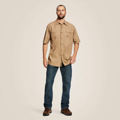 Men Rebar Made Tough DuraStretch Work Shirt | Ariat us